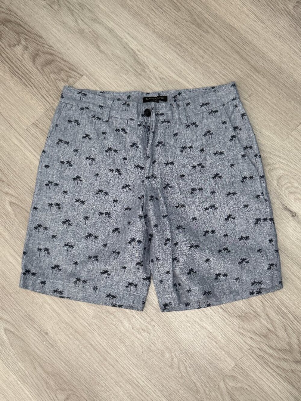 Banana Republic Tropical Linen Shorts